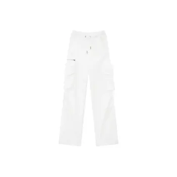RUNTOTHEFUTURE Casual Pants Women's Pure White