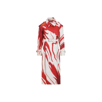 DRIES VAN NOTEN Risto Double Breasted Belted Coat