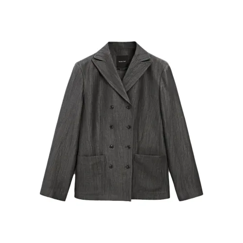 Massimo Dutti Business Suit Women's Gray