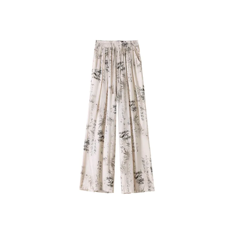 0571 Family Casual Pants Women's Apricot-0