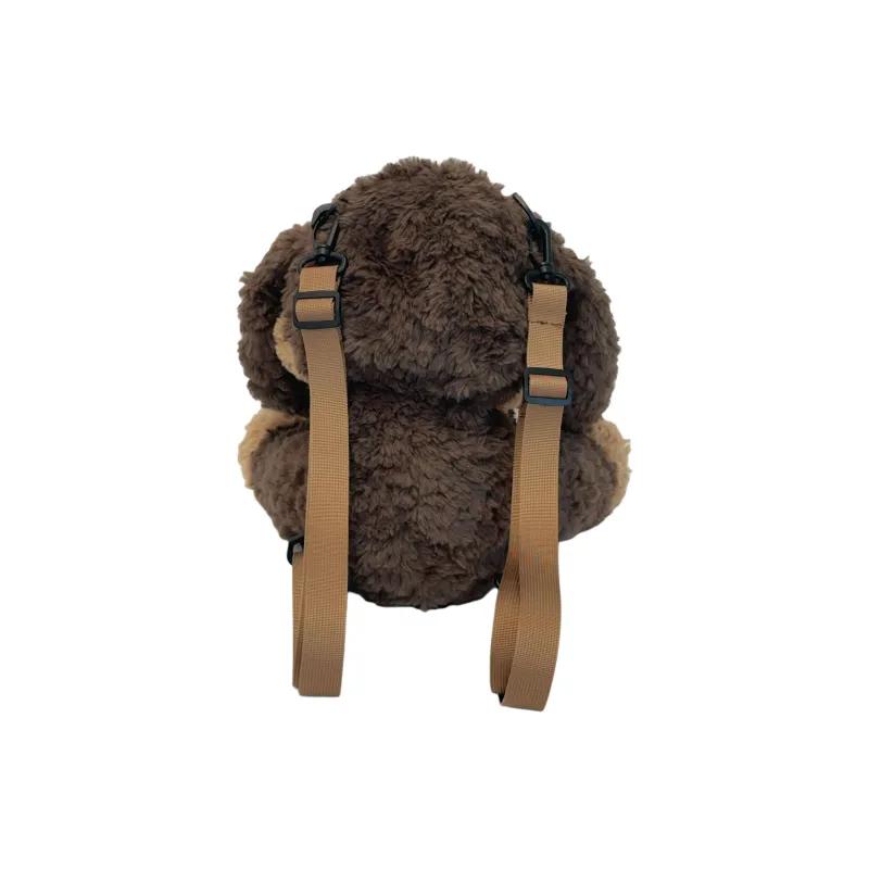 LUNA'S JOURNEY Polyester Backpack Regular Unisex Coffee-1
