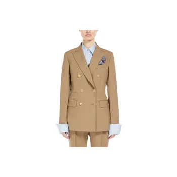MaxMara Business Suits Coats Women's Hazelnut