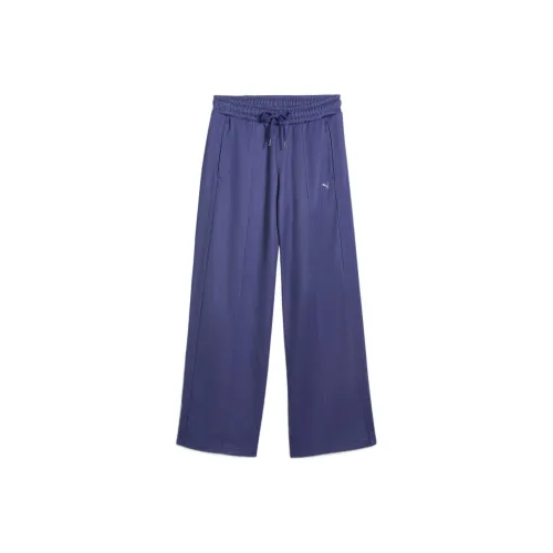 PUMA Casual terry pants Women's Purple