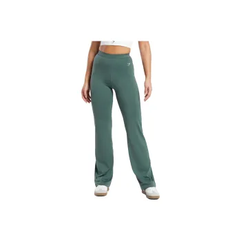 GYMSHARK EVERYDAY REGULAR FLARED LEGGINGS Casual Pants Women's Cyan
