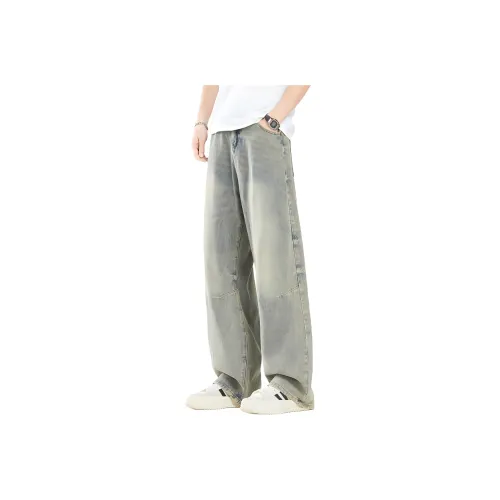 OVERPROTECTION Jeans Unisex Yellow Mud