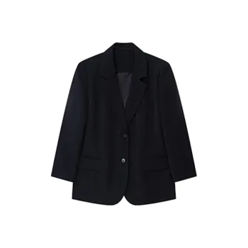 Like The Age Of Water Summer Velvet feel Coat Women's Black