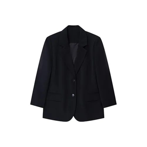 Like The Age Of Water Summer Velvet feel Coat Women's Black