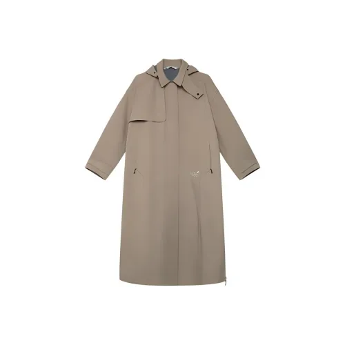 SEMICIRCLE Trench Coat Women's Khaki