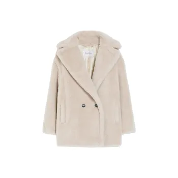 MaxMara Velvet feel Coat Women's Sand