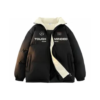 Warrior Ride The Wind And Waves Series Puffer Jacket Unisex