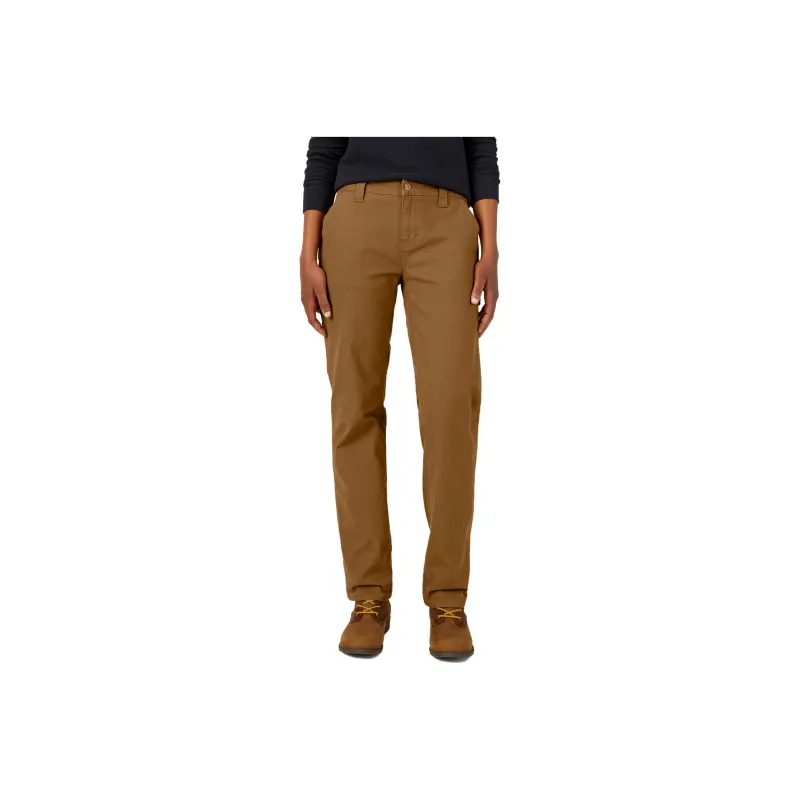 Dickies Casual Pants Women's Brown Duck Color-0