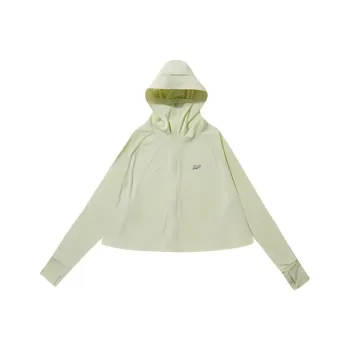 QIAODAN Sun Protection Clothing Women's Spiral Algae Green