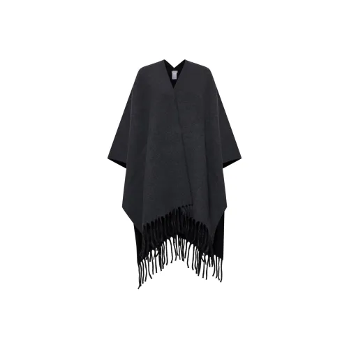 Brunello Cucinelli Fringed Edge Knitted Cape