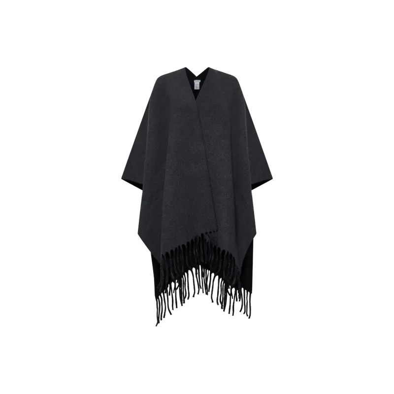 Brunello Cucinelli Fringed Edge Knitted Cape-0