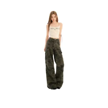 Evil Lions Jeans Unisex Camouflage