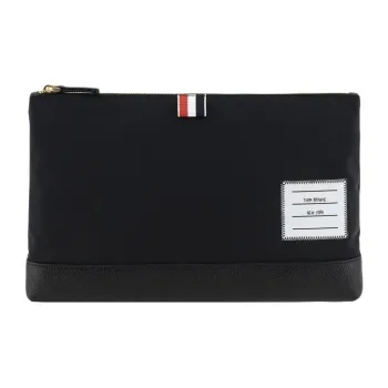 THOM BROWNE· Fabric Clutch Men's Black