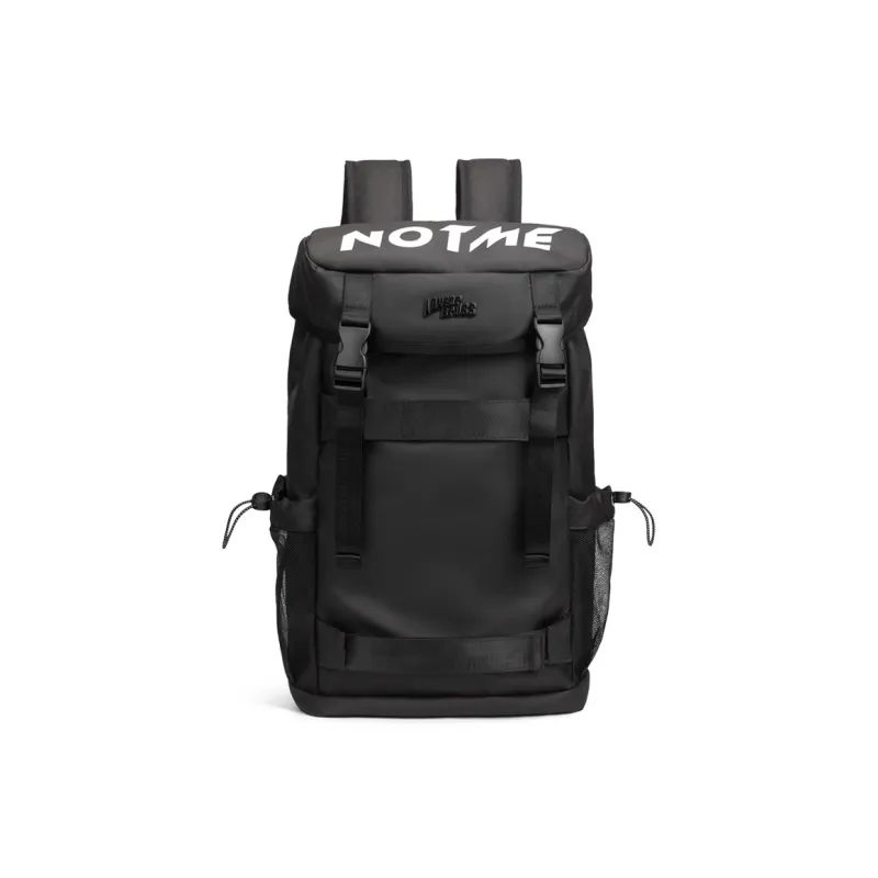 LOVERPUSS Fabric Backpack Men's Cool Black-2