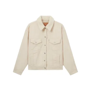 Levi's Velvet feel Coat Women's Ecru