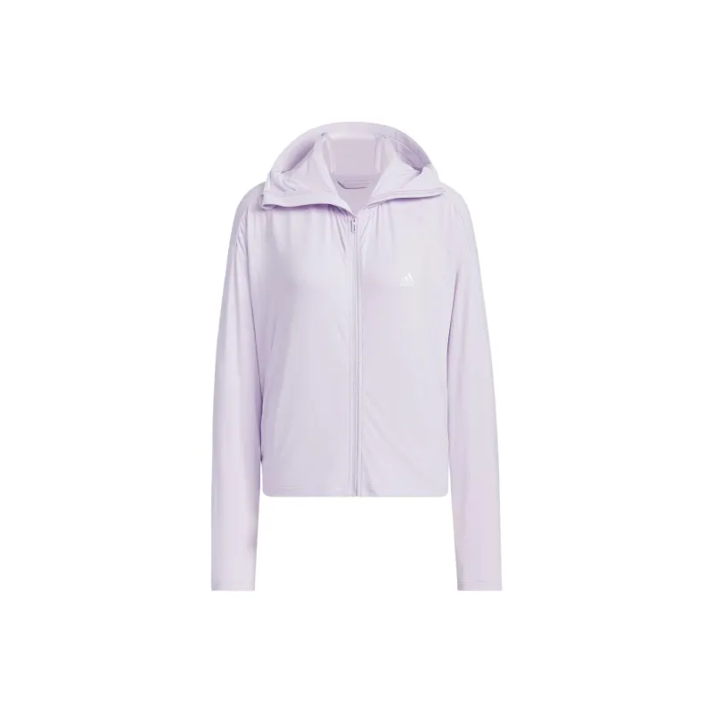 Adidas Cooling Sun Protection UV Protection Sun Protection Clothing Women's Light Purple-0