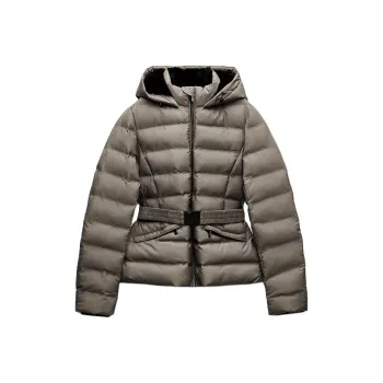 ZARA Puffer Jacket Women's Mink Color