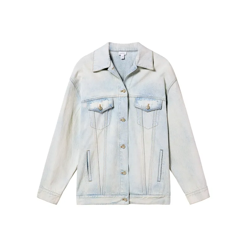 Miss Sixty Denim Jacket Women's Light Blue-0