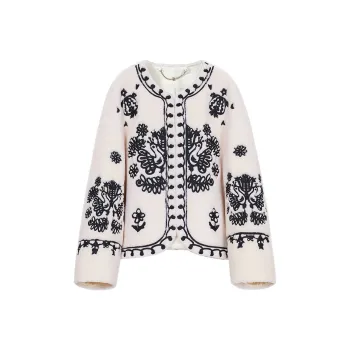 NancyCavally Velvet feel Coat Women's Beige