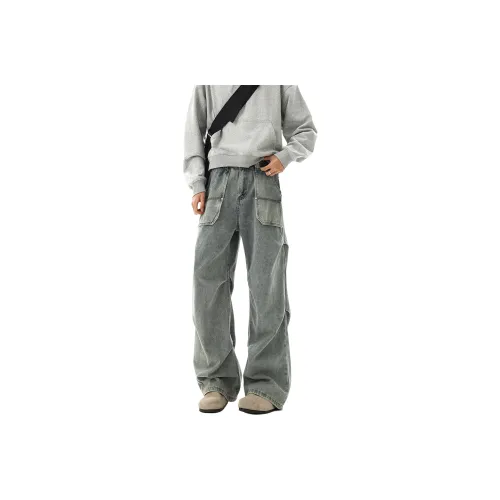 TELENT Jeans Unisex Vintage Blue