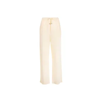 TOTEME SS23 Casual Pants Women's Vanilla White