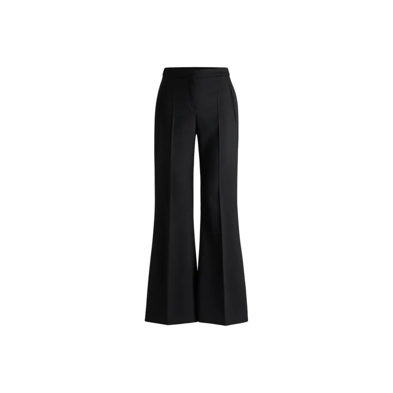 HUGO BOSS Talia Flared Long Trousers-0