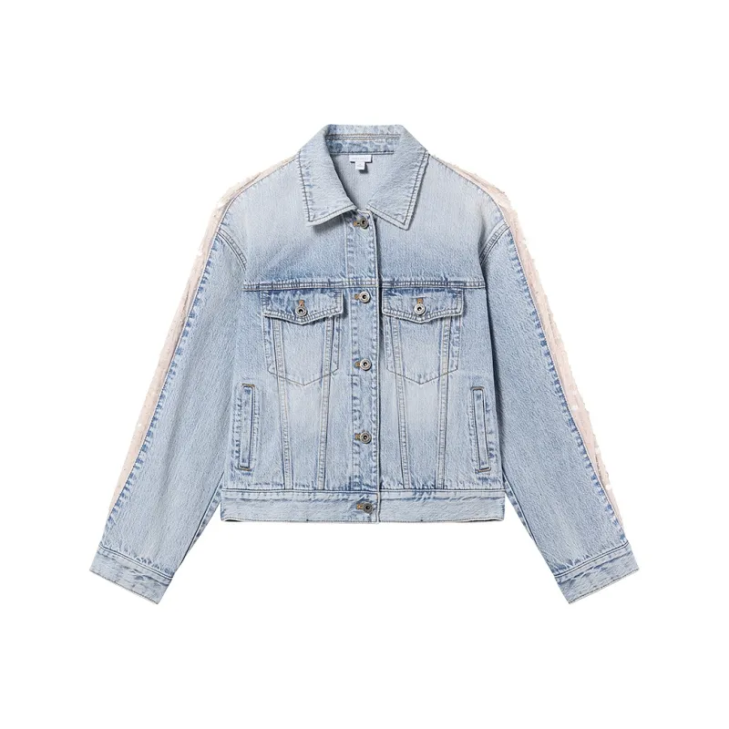Miss Sixty Denim Jacket Women's Light Blue-0
