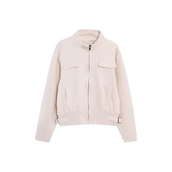 BVODE Cropped Coats Women's Apricot