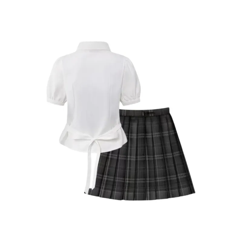 Mu Qingqing Two Piece Skirt Sets Women's-1