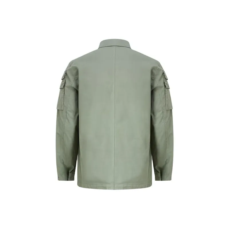STONE ISLAND Compass patch Zip up Shirt Jacket-1