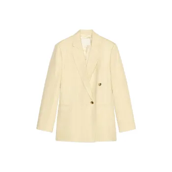 ZARA ZW Series Business Suit Women's Light Yellow