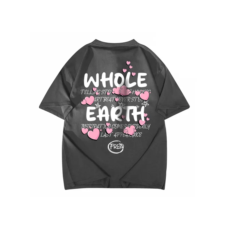WHOLE EARTH T Shirts Unisex-8