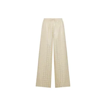DIOR SS24 Casual Pants Women's Gold