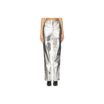 Rotate Casual Pants Women's Silver