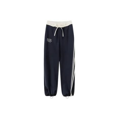CHUU Casual Pants Women's Navy Blue