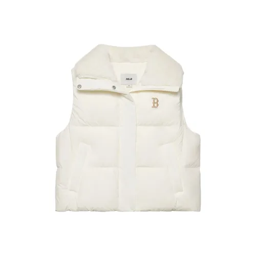 MLB Basic Collection Basic Boston Red Sox FW24 Vest Women's Cream