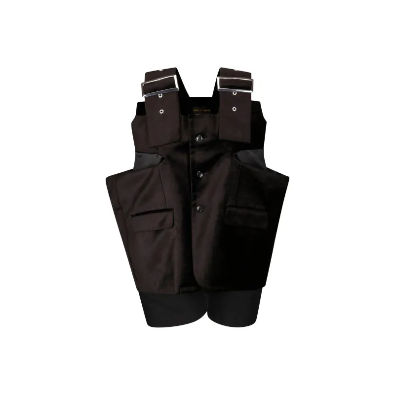 CDG Vests Women's Black-0