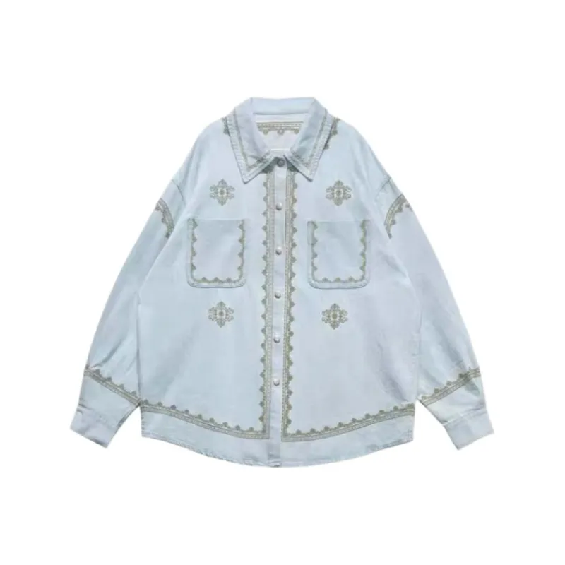 SONDR Denim Jacket Unisex Light Blue-0