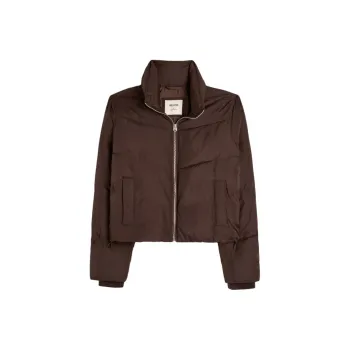Hollister Puffer Jacket Women's Brown