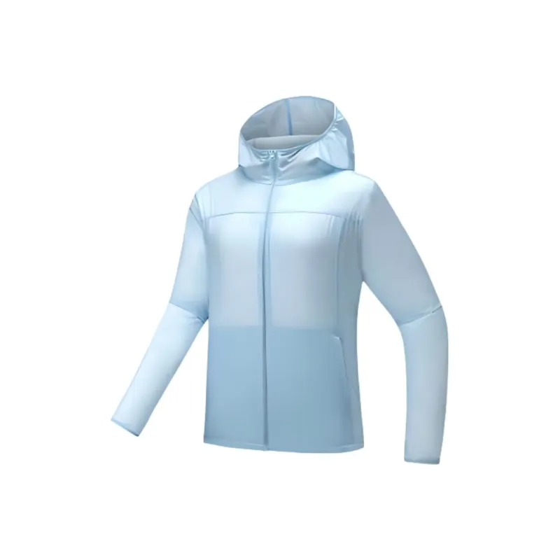 CHAOJIANTA Breathable UV Protection Sun Protection Clothing Women's Light Dusty Blue-0