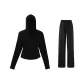 Slimming Black Ice Skin Lightweight Sun Protection Clothing+Sun Protection Pants