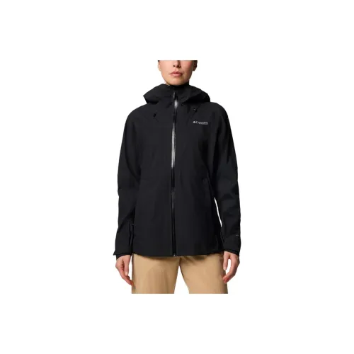 Columbia Urban Living/Travel/Commuting Waterproof, Windproof, And Breathable Windbreaker Jacket Women's Black