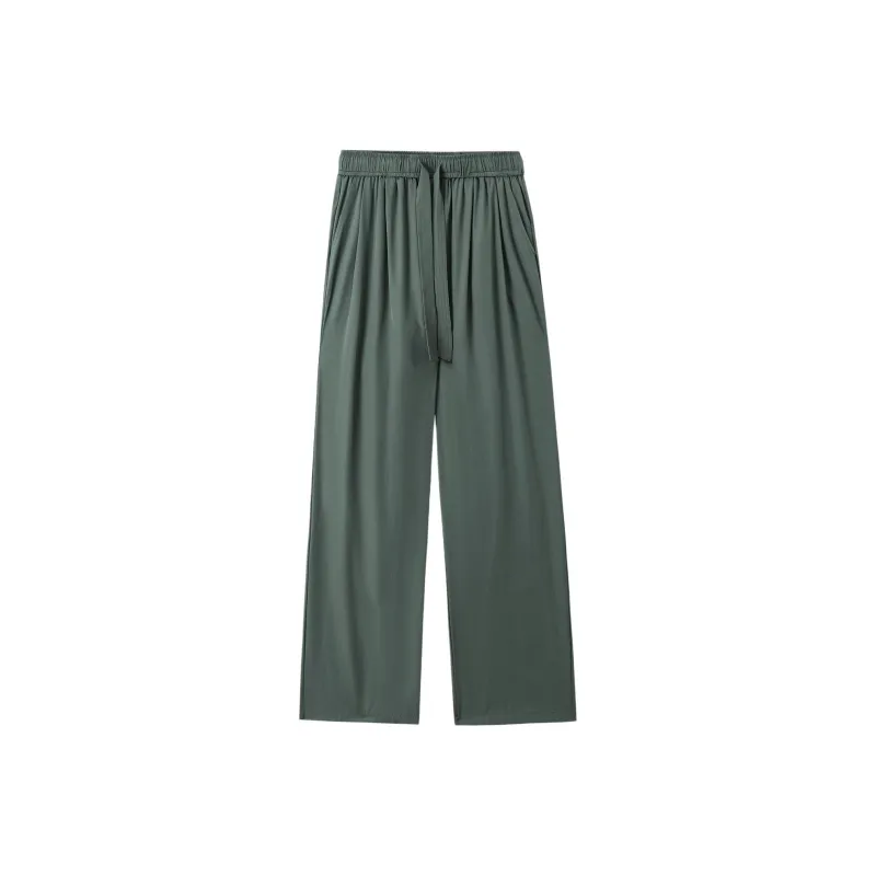 FASTFISH Casual Pants Unisex Black-6