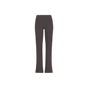 SKIMS Fake Day Collection FW24 COTTON JERSEY FOLDOVER PANT Casual Pants Women's Iron/Gray