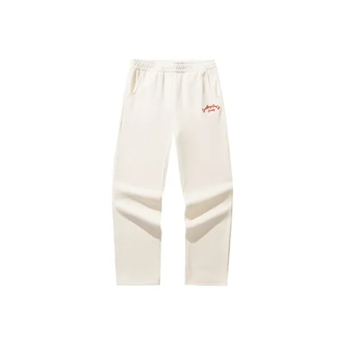 Anta Good Things Happen Casual Pants Women's Ecru