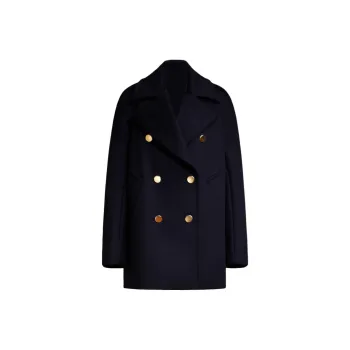MaxMara Berta Collection Coats Women's Marine Blue