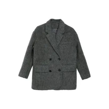 JOSR Velvet feel Coat Women's Gray